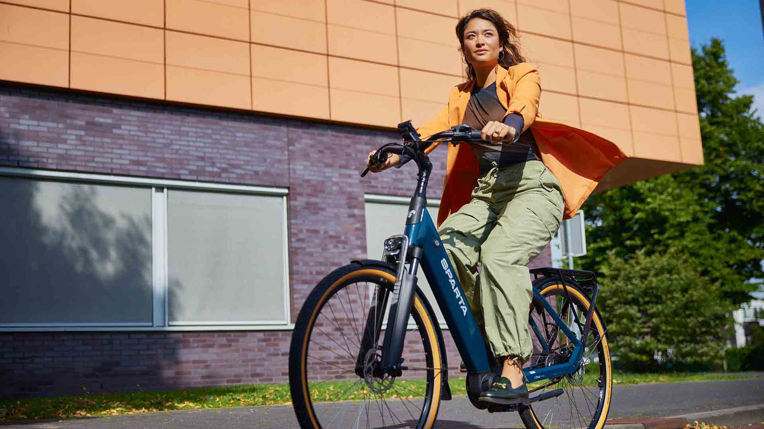 Thanks to these innovations, you can ride safely on your SPARTA e-bike